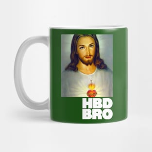 Happy Birthday Bro, Jesus Mug